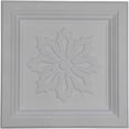 thumbnail image 1 of Ekena Millwork 23 7/8"W x 23 7/8"H x 2 1/2"P Floral Ceiling Tile (4-Pack), 1 of 4