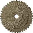 thumbnail image 1 of Ekena Millwork 24 3/4"OD x 3 1/4"ID x 1 7/8"P Eryn Ceiling Medallion (Fits Canopies up to 4"), Hand-Painted Gobi Desert Crackle, 1 of 6