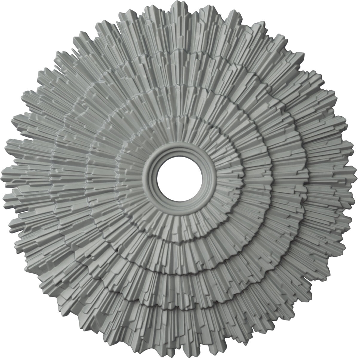 Eryn Primed White Urethane Ceiling Medallion, 24.75" Diameter