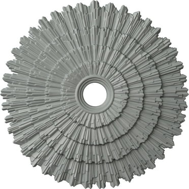 Ekena Millwork 24 3/4"OD x 3 1/4"ID x 1 7/8"P Eryn Ceiling Medallion (Fits Canopies up to 4")