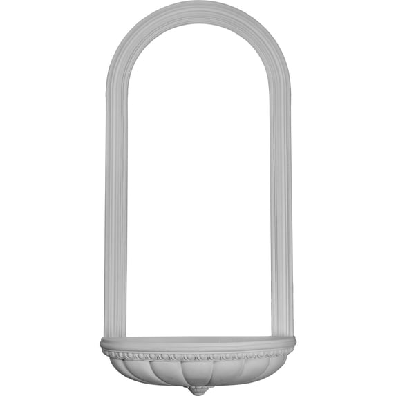 Ekena Millwork 24 3/8"W x 49 3/4"H x 9"D Reece Wall Niche, Surface Mount
