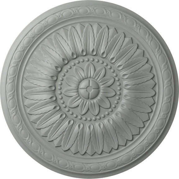 Ekena Millwork 24"OD x 1 5/8"P Temple Ceiling Medallion (Fits Canopies up to 9 1/4")