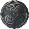 thumbnail image 1 of Ekena Millwork 24"OD x 3"P Shakuras Ceiling Medallion (Fits Canopies up to 5"), Hand-Painted Pewter, 1 of 6