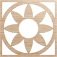 thumbnail image 1 of Ekena Millwork 24"OD x 8 3/8"ID x 1/4"T Blume Wood Fretwork Pierced Ceiling Medallion, Alder, 1 of 3