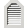 thumbnail image 1 of Ekena Millwork 24"W x 12"H Octagonal Top Gable Vent (29"W x 17"H Frame Size) Functional, PVC Gable Vent with 1" x 4" Flat Trim Frame, 1 of 14