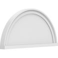 thumbnail image 1 of Ekena Millwork 24"W x 12"H x 2"P Half Round Smooth Architectural Grade PVC Pediment, 1 of 7