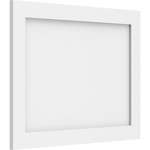 Ekena Millwork 24"W x 18"H x 5/8"P Cornell Flat Panel Decorative Wall Panel