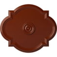 thumbnail image 1 of Ekena Millwork 24"W x 20 1/2"H x 1 1/8"P Waltz Ceiling Medallion (Fits Canopies up to 5 1/4"), Hand-Painted Firebrick, 1 of 5