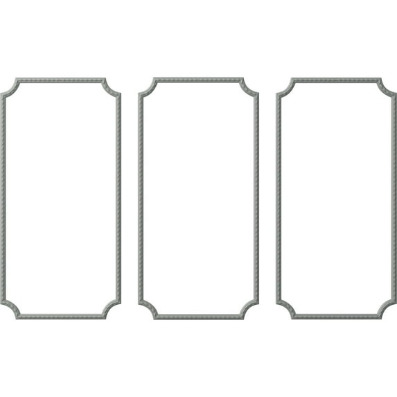Ekena Millwork 24"W x 48"H Bulwark Rope Panel Moulding Kit (Triple Panel)