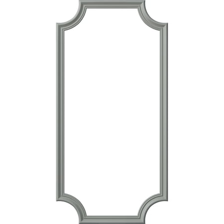 Ekena Millwork 24"W x 48"H Claremont Panel Moulding Kit (Single Panel)