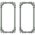 thumbnail image 1 of Ekena Millwork 24"W x 48"H Devon Rope Panel Moulding Kit (Double Panel), 1 of 10