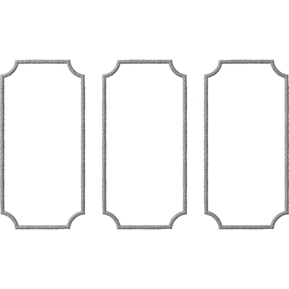 Ekena Millwork 24"W x 48"H Dublin Panel Moulding Kit (Triple Panel)