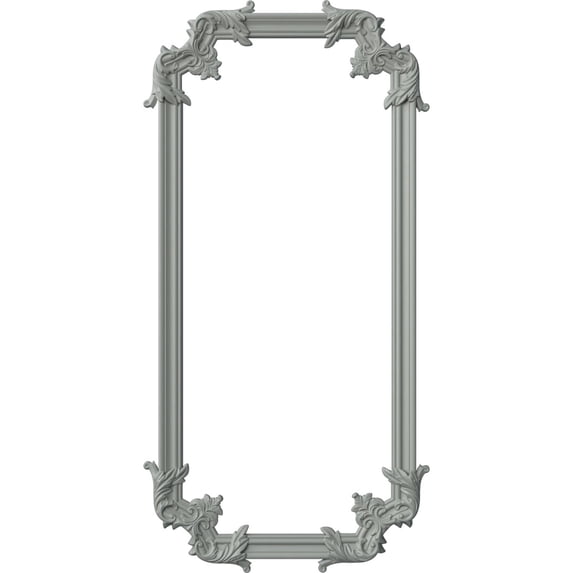 Ekena Millwork 24"W x 48"H Oxford Panel Moulding Kit (Single Panel)