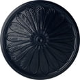thumbnail image 1 of Ekena Millwork 25 1/2"OD x 5 1/2"P Brontes Ceiling Medallion (Fits Canopies up to 3 5/8"), Hand-Painted Midnight Dream, 1 of 6