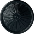 thumbnail image 1 of Ekena Millwork 25 1/2"OD x 5 1/2"P Brontes Ceiling Medallion (Fits Canopies up to 3 5/8"), Hand-Painted Night Shade, 1 of 6