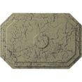 thumbnail image 1 of Ekena Millwork 25 1/4"W x 17 1/4"H x 1 3/4"P Felix Ceiling Medallion, Hand-Painted Castle Stone Crackle, 1 of 5
