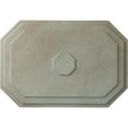 thumbnail image 1 of Ekena Millwork 25 1/4"W x 17 1/4"H x 1 3/4"P Felix Ceiling Medallion, Hand-Painted Flash Gold, 1 of 5