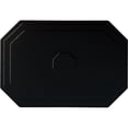 thumbnail image 1 of Ekena Millwork 25 1/4"W x 17 1/4"H x 1 3/4"P Felix Ceiling Medallion, Hand-Painted Jet Black, 1 of 5
