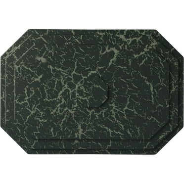 Ekena Millwork 25 1/4"W x 17 1/4"H x 1 3/4"P Felix Ceiling Medallion, Hand-Painted Painted Turtle Crackle