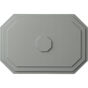 Ekena Millwork 25 1/4"W x 17 1/4"H x 1 3/4"P Felix Ceiling Medallion