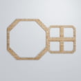 thumbnail image 1 of Ekena Millwork 25 3/4"W x 15 3/8"H x 1/4"T Medium Johnston Decorative Fretwork Wood Wall Panels, Red Oak, 1 of 18