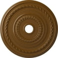 thumbnail image 1 of Ekena Millwork 25 3/8"OD x 3 3/8"ID x 1 3/8"P Cole Ceiling Medallion (Fits Canopies up to 9 1/8"), Hand-Painted Smokey Topaz, 1 of 7