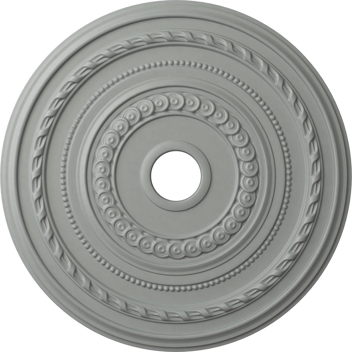 Ekena Millwork 28 3/8\OD X 3 3/4\ID X 1 5/8\P Benson Classic Ceiling Medallion Fits Canopies Up To 6 1 2 Hand Painted Americana Crackle Ekena Millwork 28 3/8\OD X 3 3/4\ID X 1 5/8\P Benson Classic Ceiling Medallion Fits Canopies Up To 6 1 2 Hand Painted Americana Crackle