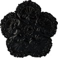 thumbnail image 1 of Ekena Millwork 25 5/8"OD x 1"P Shell Ceiling Medallion, Hand-Painted Black Pearl, 1 of 6