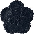 thumbnail image 1 of Ekena Millwork 25 5/8"OD x 1"P Shell Ceiling Medallion, Hand-Painted Midnight Dream, 1 of 6