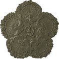 thumbnail image 1 of Ekena Millwork 25 5/8"OD x 1"P Shell Ceiling Medallion, Hand-Painted Painted Turtle, 1 of 6