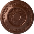 thumbnail image 1 of Ekena Millwork 25 7/8"OD x 2 1/4"P Nestor Ceiling Medallion (Fits Canopies up to 5"), Hand-Painted Copper Penny, 1 of 6