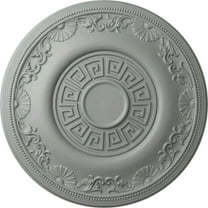 Ekena Millwork 25 7/8"OD x 2 1/4"P Nestor Ceiling Medallion (Fits Canopies up to 5")