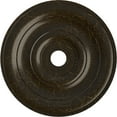 thumbnail image 1 of Ekena Millwork 26 1/2"OD x 3 5/8"ID x 1 1/2"P Jefferson Ceiling Medallion (Fits Canopies up to 5"), Hand-Painted Stone Hearth Crackle, 1 of 6