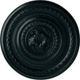 thumbnail image 1 of Ekena Millwork 26 1/4"OD x 1 1/2"P Pearl Ceiling Medallion (Fits Canopies up to 1 7/8"), Hand-Painted Night Shade, 1 of 5