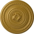 thumbnail image 1 of Ekena Millwork 26 1/4"OD x 1 1/2"P Pearl Ceiling Medallion (Fits Canopies up to 1 7/8"), Hand-Painted Pharaohs Gold, 1 of 5