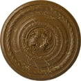 thumbnail image 1 of Ekena Millwork 26 1/4"OD x 1 1/2"P Pearl Ceiling Medallion (Fits Canopies up to 1 7/8"), Hand-Painted Smokey Topaz Crackle, 1 of 5