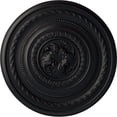 thumbnail image 1 of Ekena Millwork 26 1/4"OD x 1 1/2"P Pearl Ceiling Medallion (Fits Canopies up to 1 7/8"), Hand-Painted Steel Gray, 1 of 5