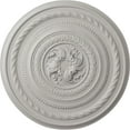 thumbnail image 1 of Ekena Millwork 26 1/4"OD x 1 1/2"P Pearl Ceiling Medallion (Fits Canopies up to 1 7/8"), Hand-Painted Ultra Pure White, 1 of 5