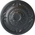 thumbnail image 1 of Ekena Millwork 26 1/4"OD x 3 1/4"P Athens Ceiling Medallion (Fits Canopies up to 3 5/8"), Hand-Painted Pewter, 1 of 5