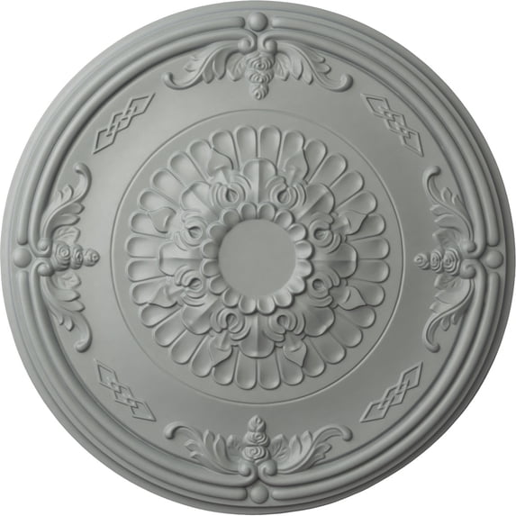 Ekena Millwork 26.25 in. OD Architectural Athens Ceiling Medallion