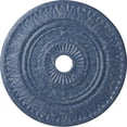 thumbnail image 1 of Ekena Millwork 26 3/4"OD x 3 5/8"ID x 1 1/8"P Leaf Ceiling Medallion (Fits Canopies up to 3 5/8"), Hand-Painted Americana Crackle, 1 of 5