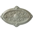 thumbnail image 1 of Ekena Millwork 26 3/8"W x 17 1/4"H x 1 3/4"P Marcella Ceiling Medallion (Fits Canopies up to 3"), Hand-Painted Flash Gold, 1 of 4
