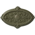 thumbnail image 1 of Ekena Millwork 26 3/8"W x 17 1/4"H x 1 3/4"P Marcella Ceiling Medallion (Fits Canopies up to 3"), Hand-Painted Spartan Stone, 1 of 4