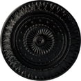 thumbnail image 1 of Ekena Millwork 26 5/8"OD x 2 1/4"P Christopher Ceiling Medallion, Hand-Painted Black Pearl, 1 of 5