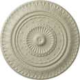 thumbnail image 1 of Ekena Millwork 26 5/8"OD x 2 1/4"P Christopher Ceiling Medallion, Hand-Painted Clear Yellow, 1 of 5