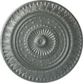 thumbnail image 1 of Ekena Millwork 26 5/8"OD x 2 1/4"P Christopher Ceiling Medallion, Hand-Painted Platinum, 1 of 5