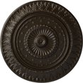 thumbnail image 1 of Ekena Millwork 26 5/8"OD x 2 1/4"P Christopher Ceiling Medallion, Hand-Painted Stone Hearth, 1 of 5