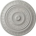 thumbnail image 1 of Ekena Millwork 26 5/8"OD x 2 1/4"P Christopher Ceiling Medallion, Hand-Painted Ultra Pure White, 1 of 5