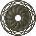 thumbnail image 1 of Ekena Millwork 26 5/8"OD x 4 1/2"ID x 1 3/8"P Loera Ceiling Medallion (Fits Canopies up to 6 1/4"), Hand-Painted Witch Hazel, 1 of 5