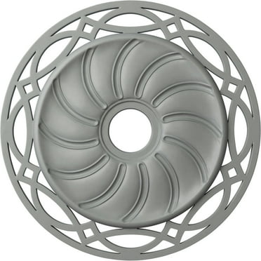 Ekena Millwork 26 5/8"OD x 4 1/2"ID x 1 3/8"P Loera Ceiling Medallion (Fits Canopies up to 6 1/4")